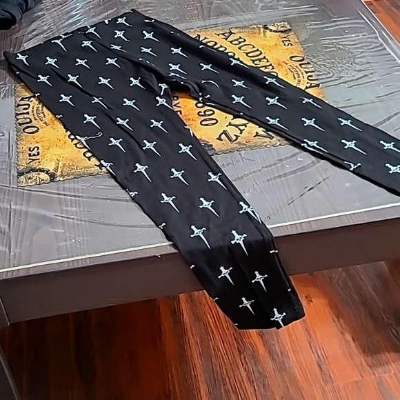 Lip Service Pants - Lip Service Leggings - Dagger Print - NWOT - M